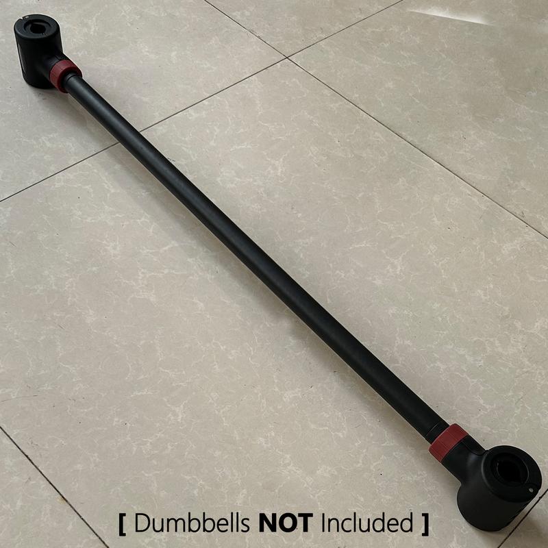 1PC Dumbbell Converter Bar, Adjustable Dumbbell To Barbell Converter, Up To 200lbs Weight Capacity, Space-Saving, Easy-to-Use Design For Home Gym And Fitness Enthusiasts