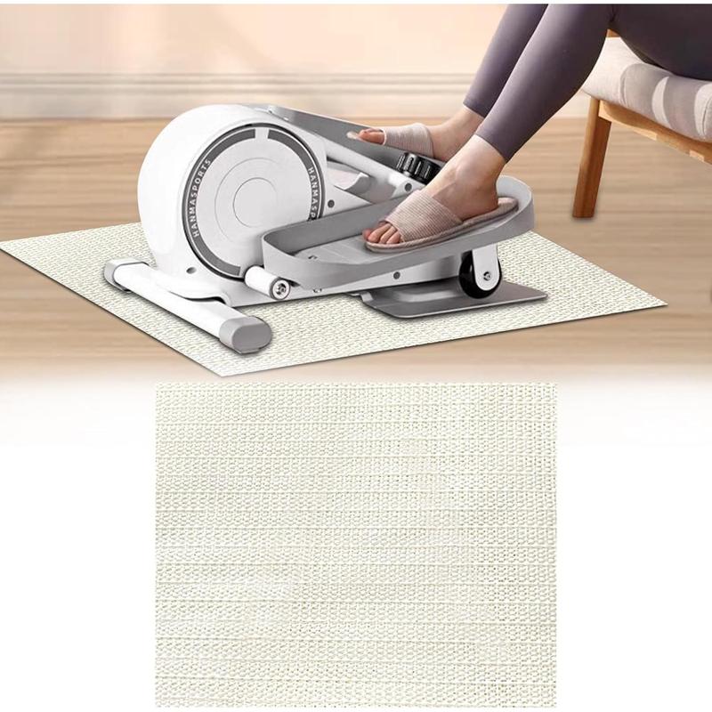 Non-slip Mat for Ellipse Leg Exerciser Machine, Suitable for Under Desk Elliptical Peddler Foot & Leg Pedal Exercixer for Seniors Fitness Home Sports Accessories, Enhanced Stability & Floor Protection