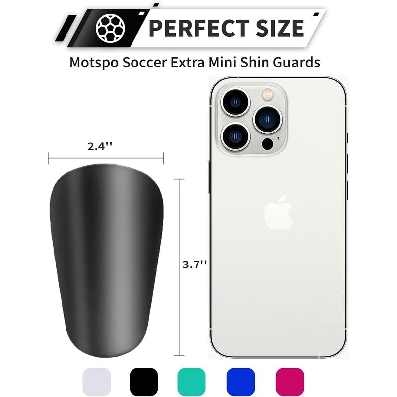 Soccer Extra Mini Shin Guards for Toddler Kids Youth and Adults - Ultra Miniature Shin Guards Soccer - Extra Small Shin Pads So Light and Comfortable for Boys, Girls, Men, and Women