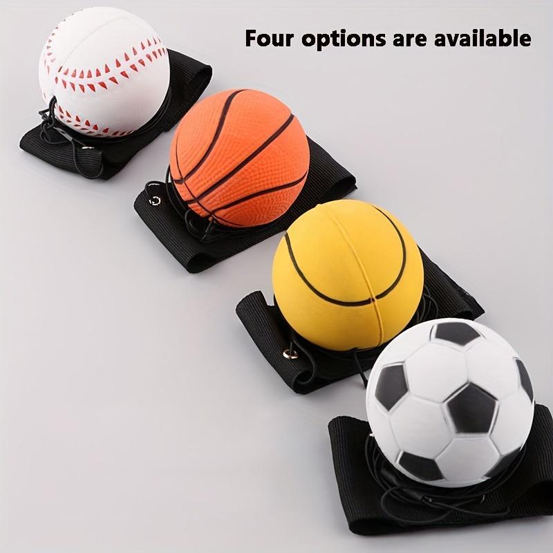 Elastic Wrist Trainer Ball with Rope, 1 Count Hand Throw Returned Ball, Hand Strength Training Ball, Self-entertainment Ball, Sports Equipment