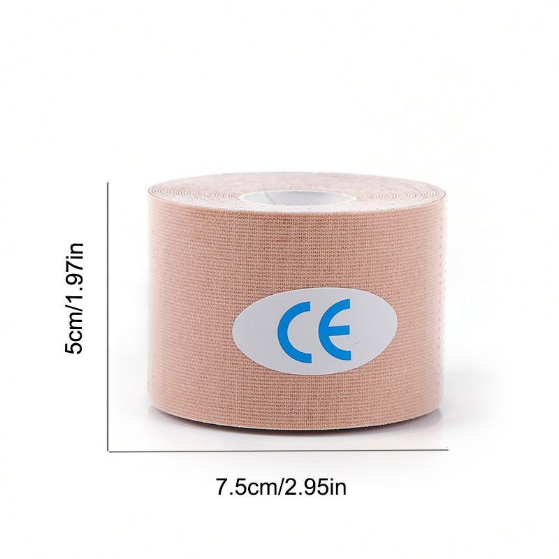 Kinesiology Tape, 5cm X 5m Elastic Water Resistant Kinetic Kinesiology Tape, Sports Tape for Knee Shoulder Muscle