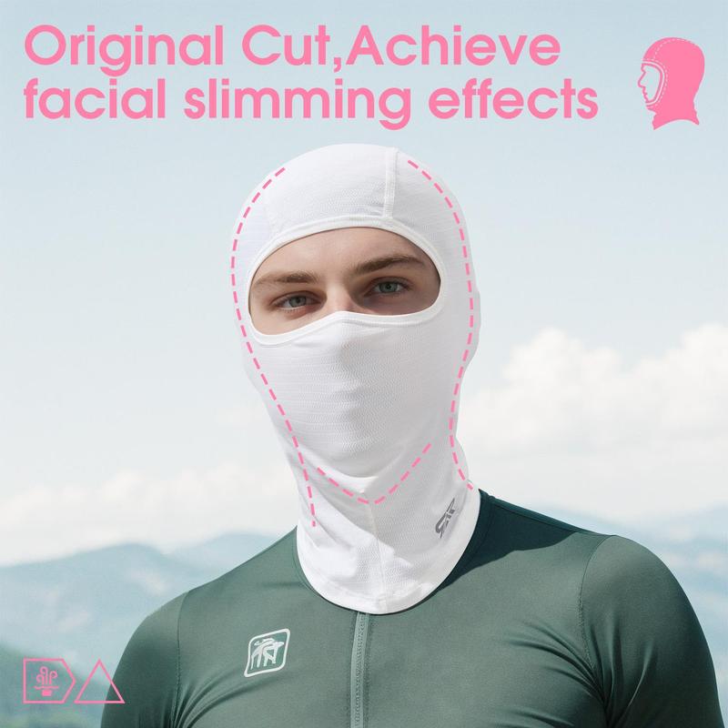 Breathable Cycling Face Mask, 2 Counts 3 Counts Full Face Mask, Sun Protection Cooling Neck Gaiter, Cycling Motorcycle Face Mask for Men Women