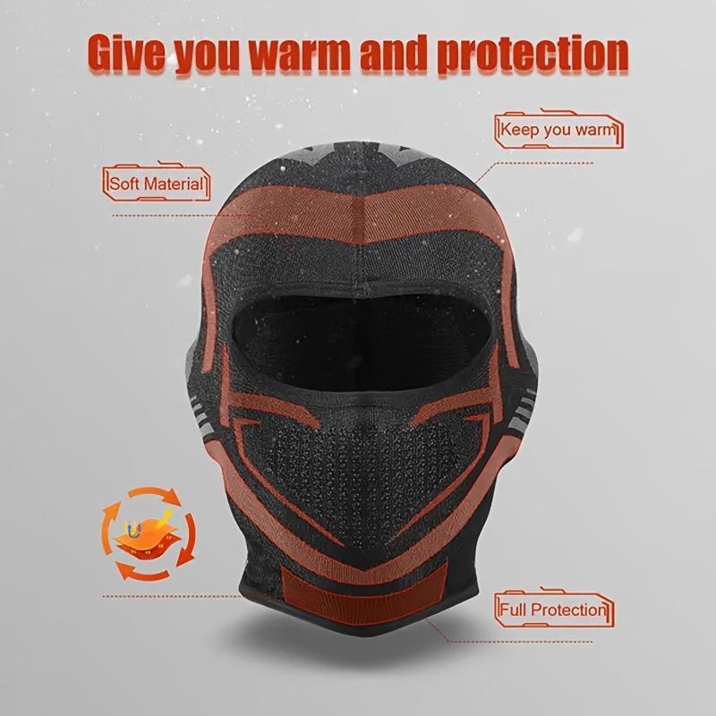 Windproof Thermal Face Cover [Different Color, Different Neck Cover Length], Breathable Winter Face Mask, Elastic Cycling Protective Cover Christmas Gifts