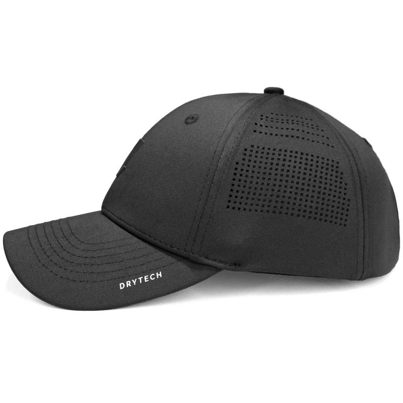 Mens Workout Hat - The Rise & Grind - Gym Hat, Performance Hat for Men, Athletic Hats