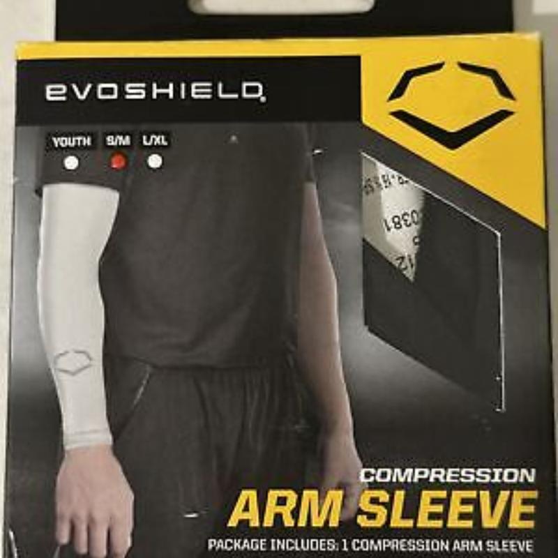 EvoShield Arm Sleeves for Men & Women - Breathable, Moisture - Support, Athletic, Physical Activity, Sun Protection Sleeve - Sport Sleeve