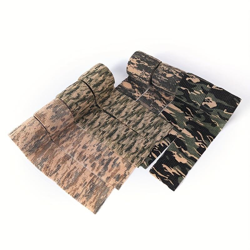 1 Roll Outdoor Camping Camouflage Tape, Sports Tape For Hiking Hunting & Outdoor Activities, Gym Accessories, Christmas Gift