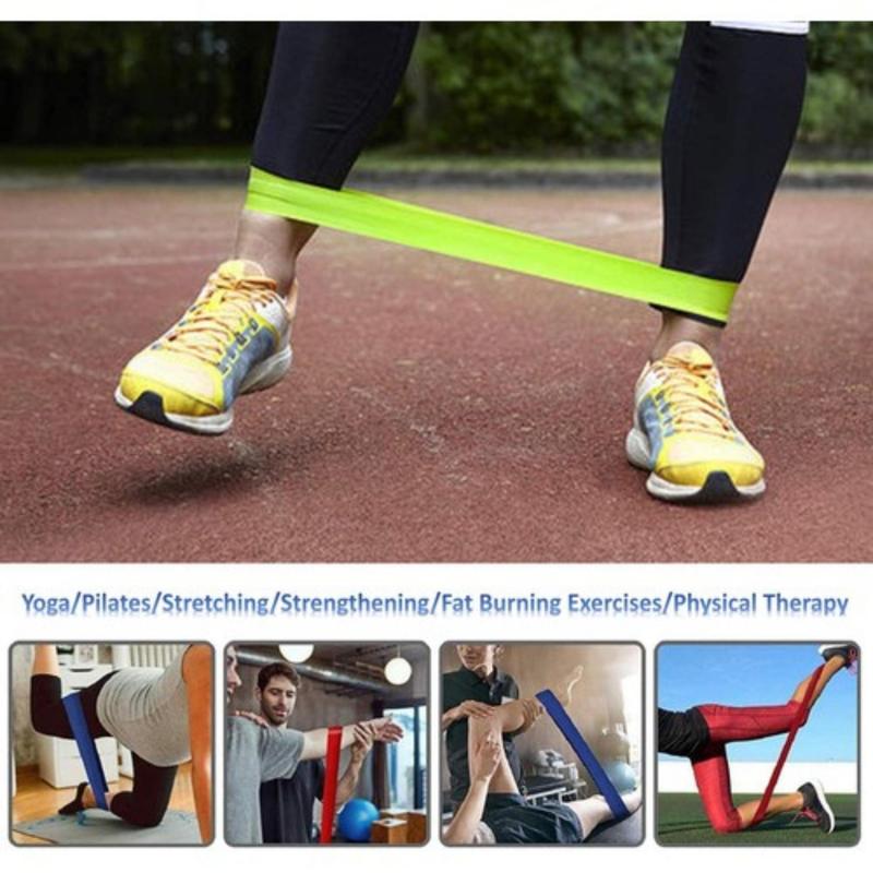 5-Piece Set of Resistance Loop Exercise Bands