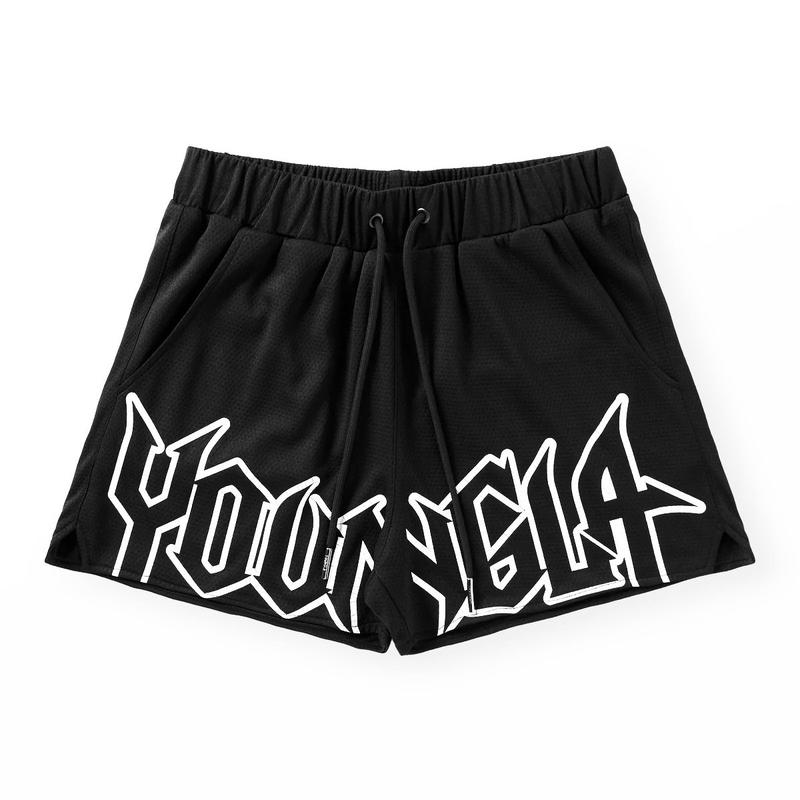 Youngla Short Sports Fitness Shorts Quick Drying Breathable Basketball Training Shorts