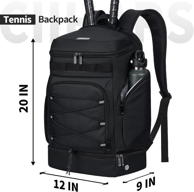 Tennis Bag Tennis Backpack - Large Tennis Bags for Women and Men to Hold Tennis Racket,Pickleball Paddles, Badminton Racquet, Squash Racquet and Tennis Accessories