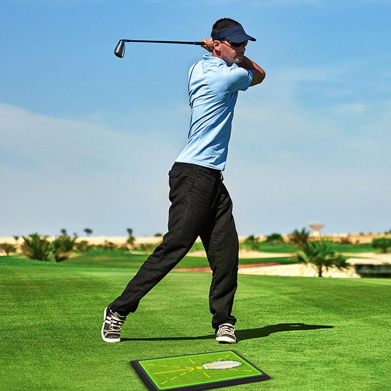 Golf Swing Practice Mat, Golf Hitting Mat, Golf Training Aid, Golf Training Mat, Golf Practice Mat, Golf Accessories