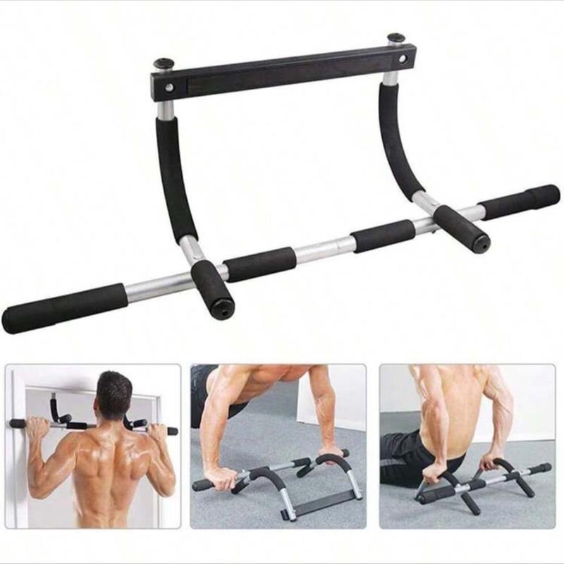 Steel Adjustable Door Frame Chin  Pull Up Bar Exercise at Home with Adjustable Height Full Body Work Out At Home Durable Sturdy bar system adjustable width