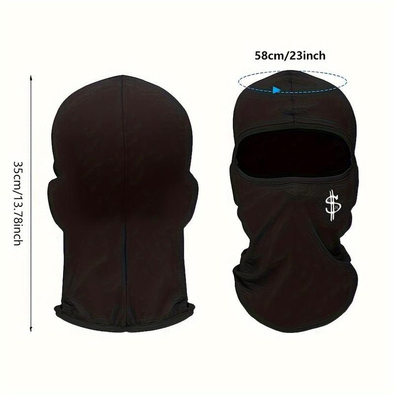 Motorcycle Balaclava Face Mask, 1 Count Breathable Sun UV Protect Windproof Scarf, Printing Mask Men Women Cycling Motorcycle Riding Ski Mask