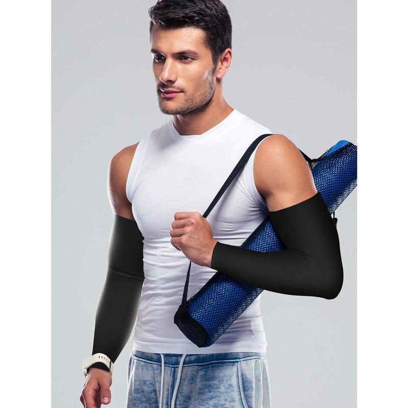 16 Pairs Arm Sleeves for Men Women UV Protection Cooling Arm Sleeves Tattoo Sleeve Covers for Arms