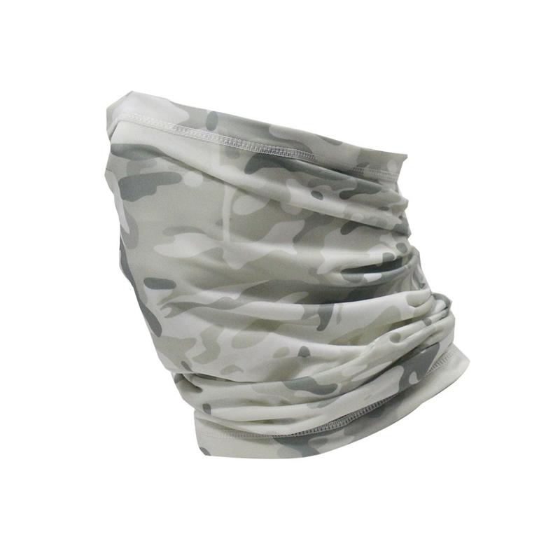 5PCS Half-face Camouflage Ice Silk UV Protection Mask for Men and Women,Soft Windproof, Hiking Cycling