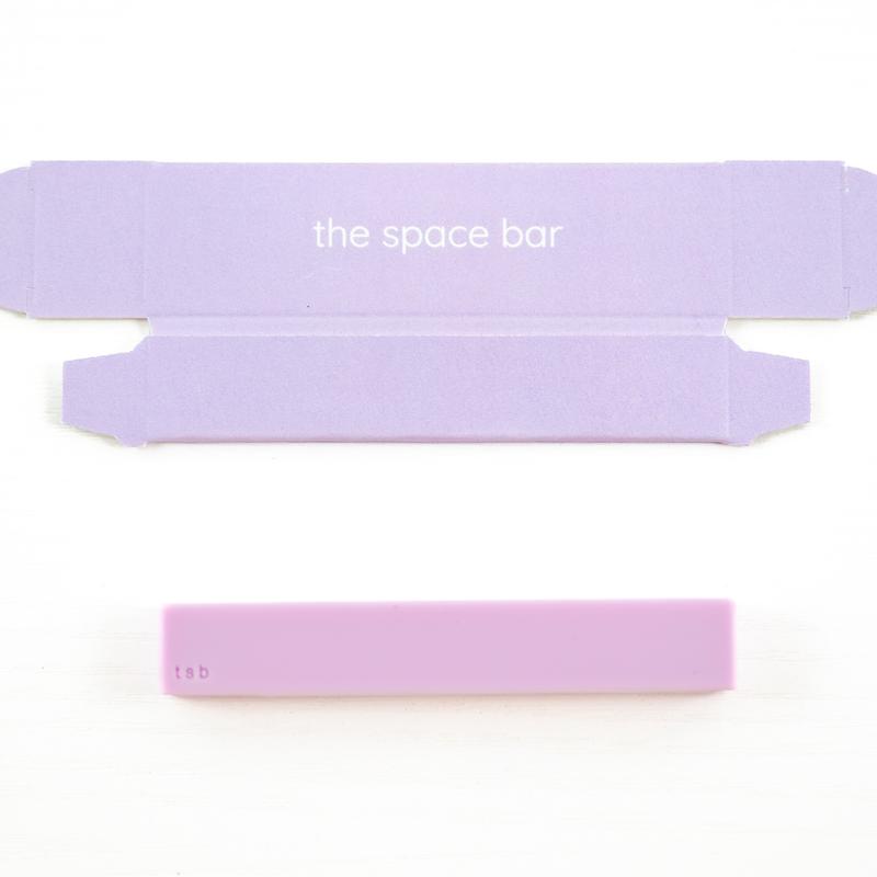 The Space Bar Co. Calm Lavender Space Bar Weight for Discreet Absence - Easy to Use