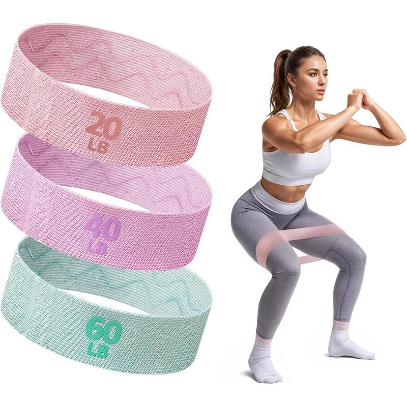 Sperax Fabric Resistance Bands for Working Out,Exercise Bands Resistance Band, Booty Bands for Legs and Butt Yoga Pilates Rehab, Fitness Elastic Bands Set