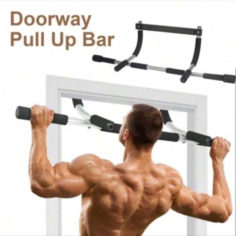 Steel Adjustable Door Frame Chin  Pull Up Bar Exercise at Home with Adjustable Height Full Body Work Out At Home Durable Sturdy bar system adjustable width