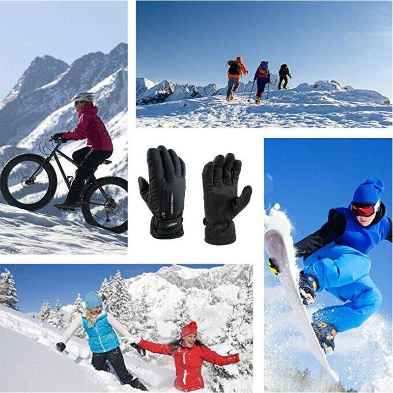 Mens Winter Thermal Warm Waterproof Ski Snowboarding Driving Work Gloves Lot