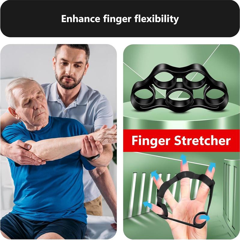 Hand Grip Strengthener, Adjustable Grip Strength Trainer with 4 Exercise Tools - Set of 5,Forearm Strengthener Wrist Strengthener- Portable Home Gym Hand Strength Training Tool