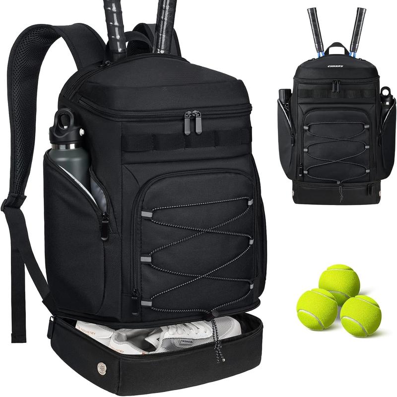 Tennis Bag Tennis Backpack - Large Tennis Bags for Women and Men to Hold Tennis Racket,Pickleball Paddles, Badminton Racquet, Squash Racquet and Tennis Accessories