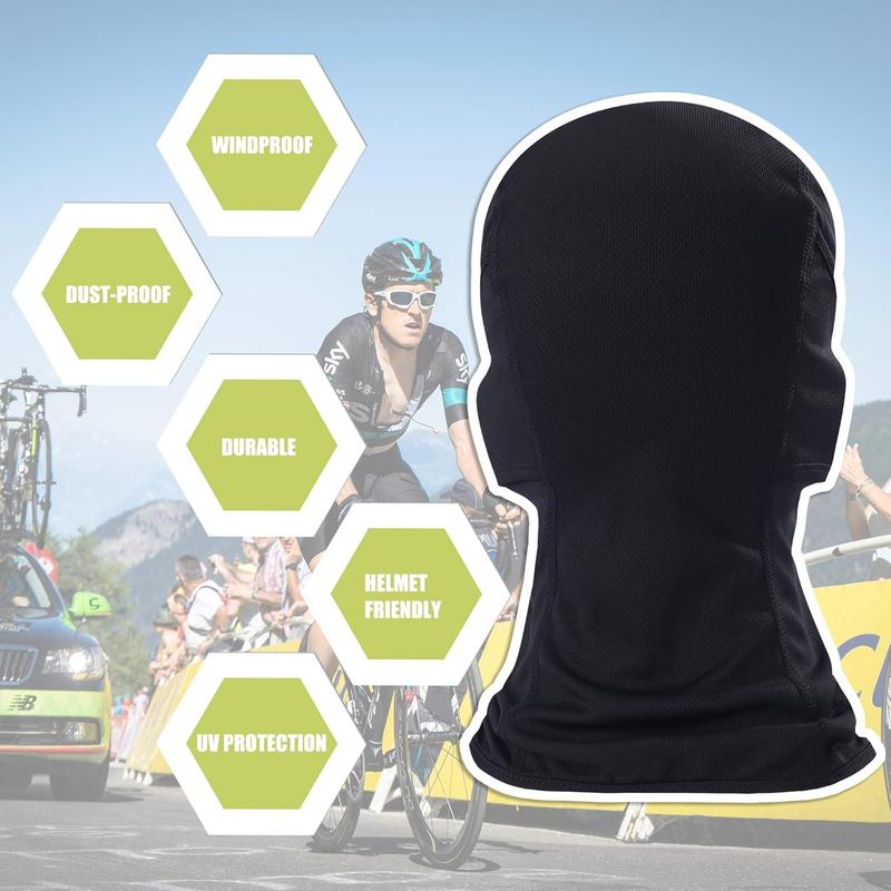 Balaclava  Mask Adjustable Windproof UV Protection Hood