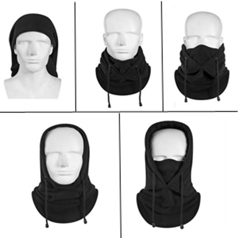 Winter Balaclava Fleece Hood Windproof Face Ski Thermal Mask Outdoor Cycling Cap