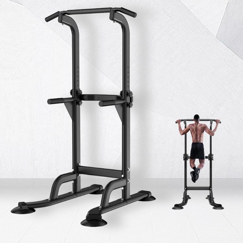 Power Tower Workout Dip Station Pull Up Bar, Dipbar,Height Adjustable Multi-Function Dip Stand for Home Gym Strength Training  Exercise  Equipment,Smith Machine,Portable home Gym System,Body Building