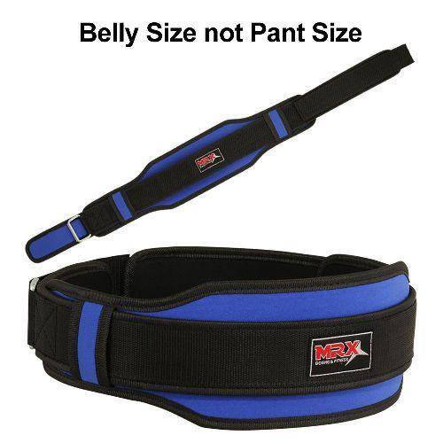 MRX Weight Lifting Belt With Double Back Support Bodybuilding Gym Training Belt 5