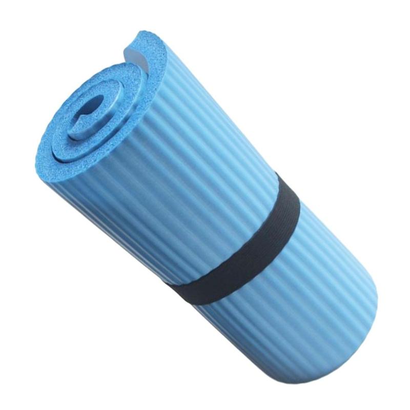 Anti-tear Elastic Yoga Mat, Abdominal Wheel Flat Back Support Pad, Elastic Fitness & Sports Rug for Home Gym