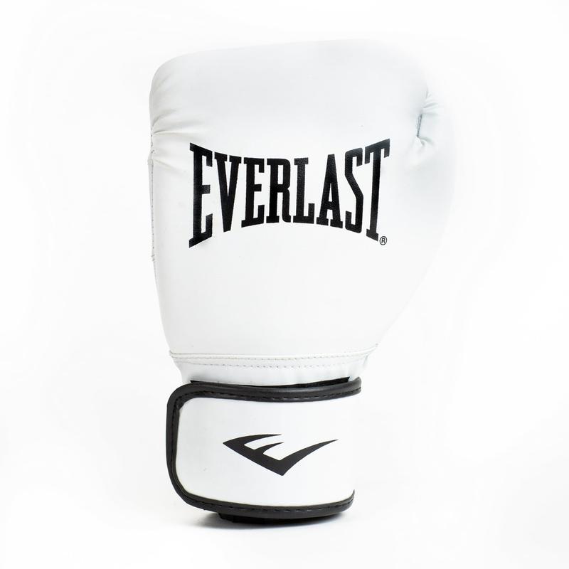 Everlast WM Core 2 White Gloves - S M Size for Fitness and Boxing