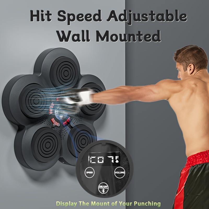 1 Piece Home Gym, Easy Installation, Music Boxing Target, Free Boxing Glove, Smart Wall-Mounted Workout Wireless Boxing Target, Home, Indoor and Gym Boxing Game Machine