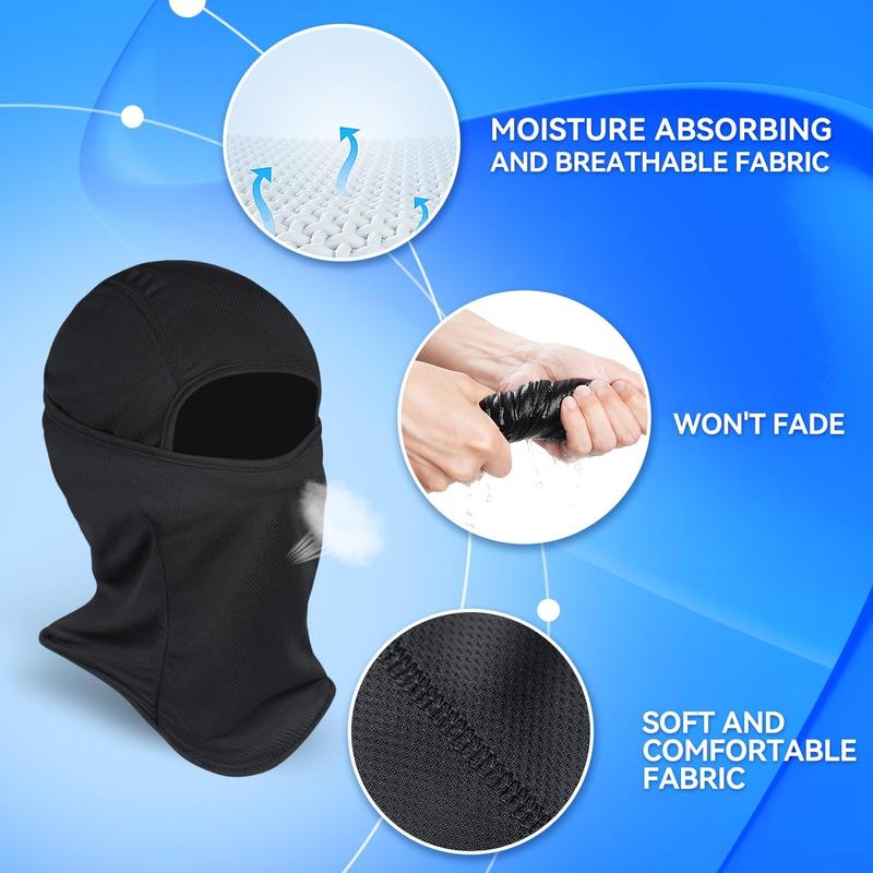 3 Counts Ski Mask -Winter Full Face Mask for Men Women Windproof Weather Outdoors Cover for Men Women Boys Girls