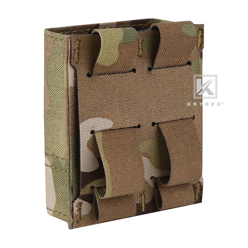 Krydex Tactical 5.56 Mag Pouch M4 Mag Holder Duty Belt & Molle Compatible  Hard Kydex Insert