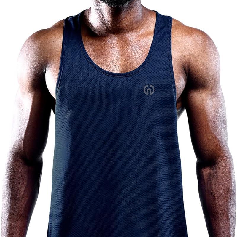 Men's 3 Pack Dry Fit Y-Back Muscle Tank Top