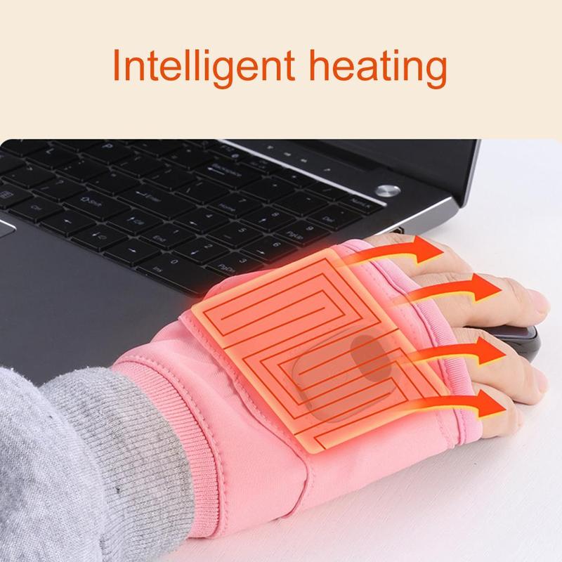 Comfort Warm Gloves Electric Winter Heating USB Rechargeable Smart Warm Winter Gloves For Skiing Cold Weather Driving Hiking