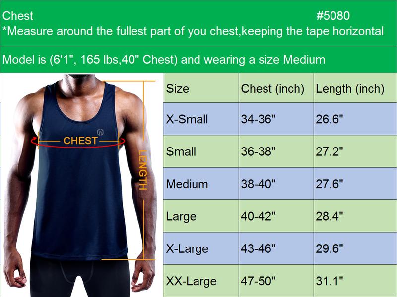 NELEUS Men's Workout Running Tank Top, Gym Athletic Vests sleeveless work out