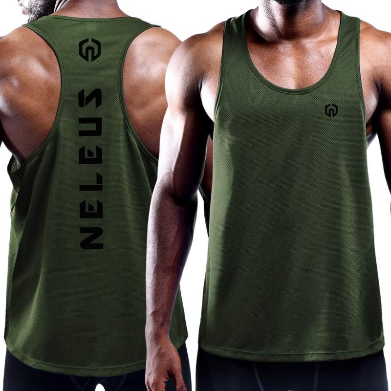 Men's 3 Pack Dry Fit Y-Back Muscle Tank Top