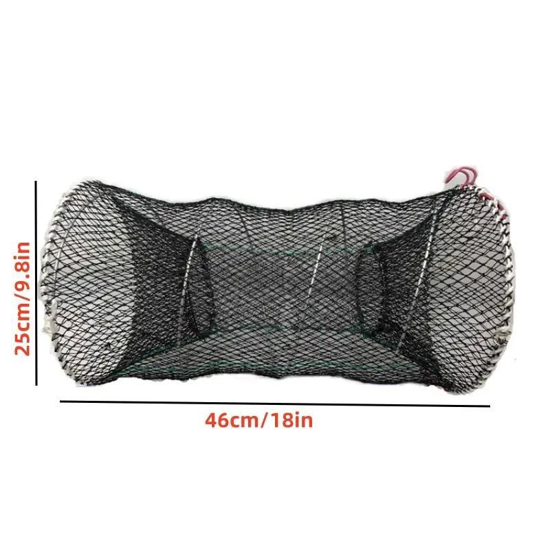 Foldable Fishing Net, Portable Outdoor Fishing Cage, Elastic Round Net, Outdoor Fishing Accessories for Fishing Enthusiasts