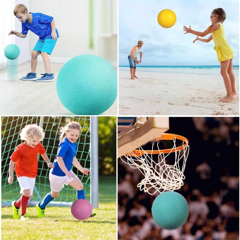 2025 Upgrade Silent Basketball, New Dribble Dream Silent Basketball,Handleshh Silent Basketball Dribbling Indoor, Foam Basketball Indoor Training Quiet Ball Gift for Youth