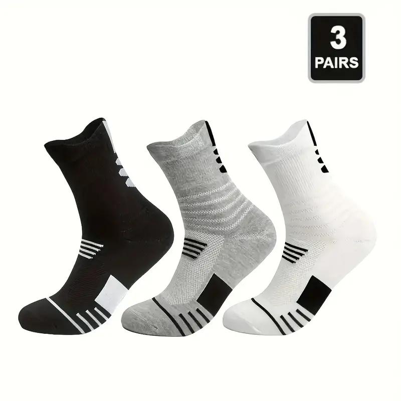 Performance Ankle Athletic Socks Comfort Cushioned Breathable Compression Running Sports Socks Men Pack (3 6 Pairs Pack)