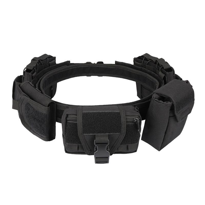 Outdoor Multi-pocket Belt, Detachable Adjustaable Waist Belt, Multifunctional Outdoor Accessories for Jungle Adventure & Exercise Training, for Hunting, Climbing, Hiking, Camping, Cycling, Men Gifts, Outdoor Gear, Tactical Gear,  Tactical Equipment