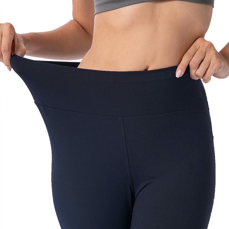 3 Pack Leggings for Women - High Waisted Tummy Control Yoga Pants with Pockets for Workout Gym Black Leggings