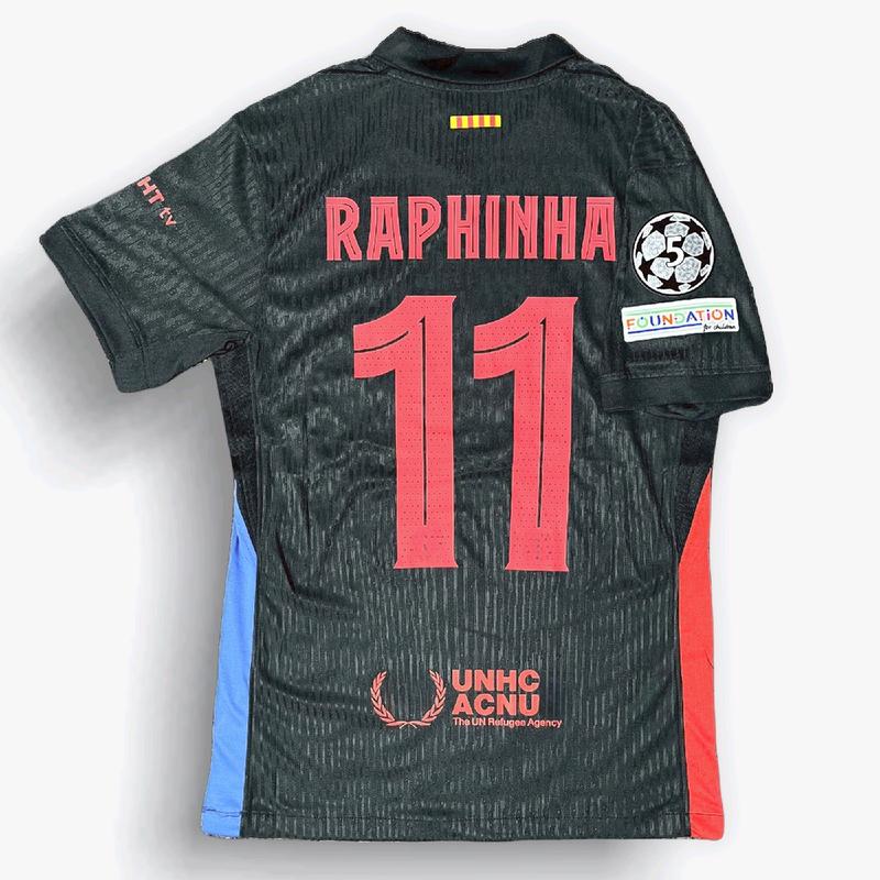 Soccer Jersey  Raphinha 11  Player Version  Slim Fit (Size Up)