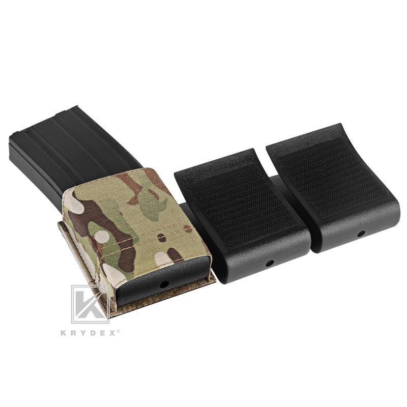 Krydex Tactical 5.56 Mag Pouch M4 Mag Holder Duty Belt & Molle Compatible  Hard Kydex Insert