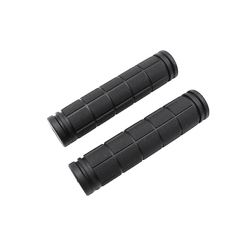 1-2 Pairs Bicycle Handlebar Grips Soft Rubber Anti-Slip Bike Scooter Cycling