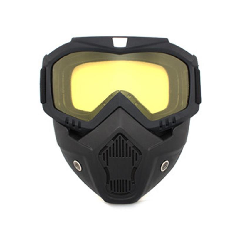 Motorbike Full Face Mask, Windproof Cycling Mask, Motorcycle Professional Mask for Men Women Outdoor