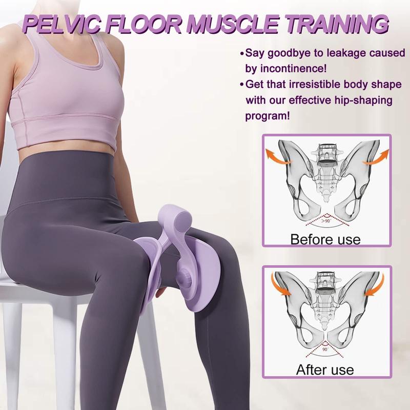 Thigh Master 35lb Pelvic Floor Muscle Repair Trainer Kegel Inner Thigh Exercise Workout Equipment Pilates for Home Workouts Hip Under Desk Exercise Men Women