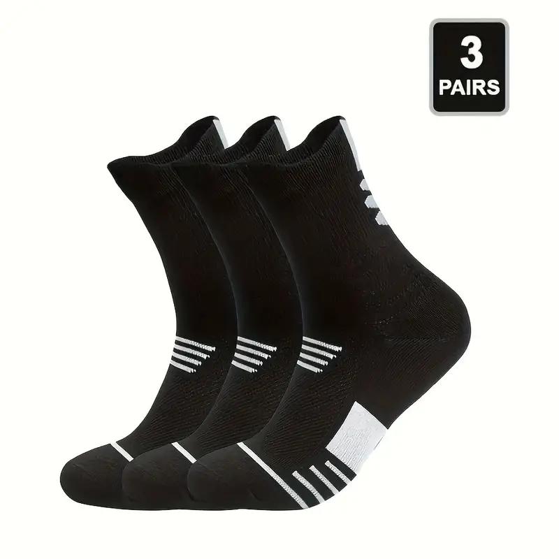 Performance Ankle Athletic Socks Comfort Cushioned Breathable Compression Running Sports Socks Men Pack (3 6 Pairs Pack)