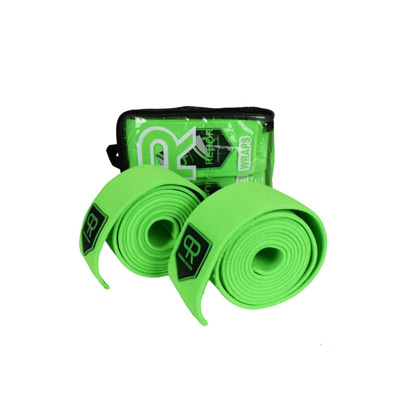 Personal Record Heavy Duty Premium Knee Wraps - PR906 - Neon