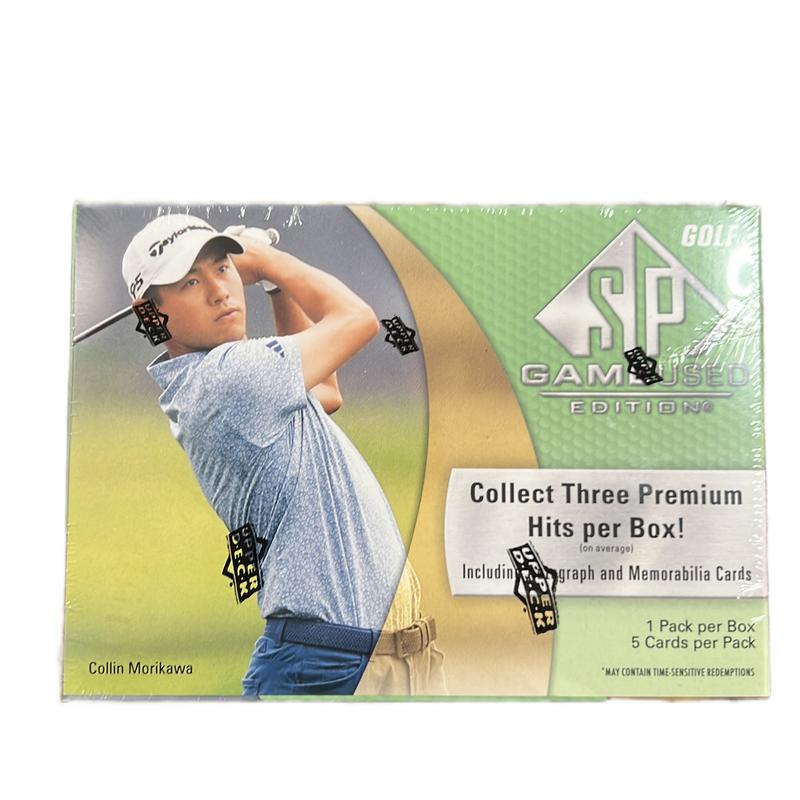 2024 Upper Deck SP Game Used Golf Hobby Box